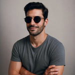 Elegante Sonnenbrille mit Metallrahmen – UV-Schutz für Stilbewusste