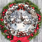 Winter Magic | Wooden sign with 3D effect for a festive atmosphere