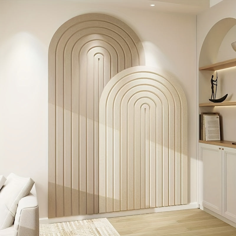 Modern Felt Pin Board in Arch Style – Large, Self-Adhesive, and Elegant