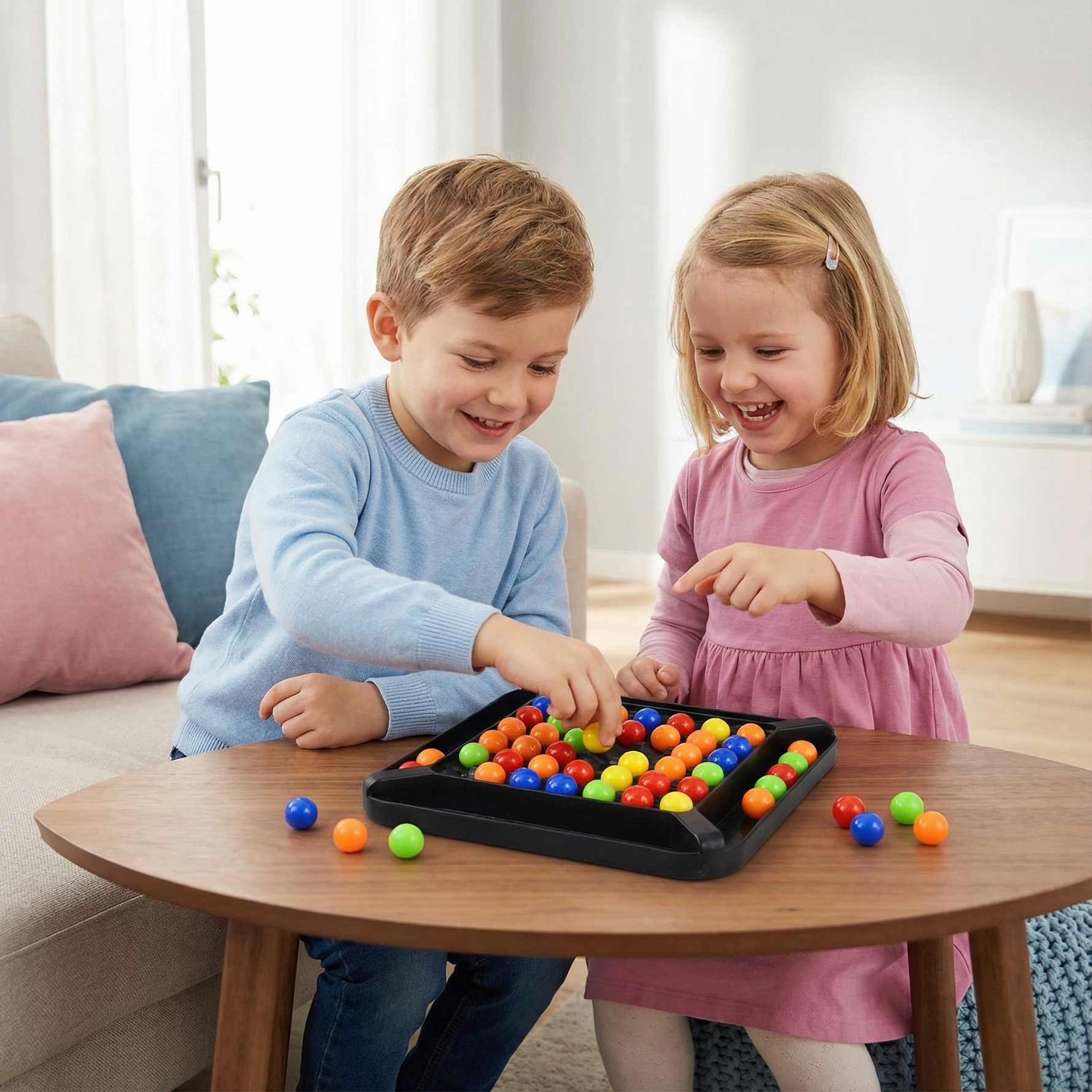 Interaktives Denkspiel mit Farben – Logikspiel für Kinder und Erwachsene