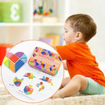 Kreatives Lernpuzzle für Kinder | Holzspielzeug