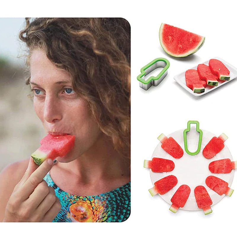 Einfacher kreativer Wassermelonen-Schneider