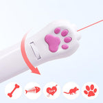 FelineJoy USB-aufladbares Katzenlaser-Spielzeug – Interaktives LED-Licht mit 4 Mustern
