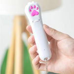 FelineJoy USB-aufladbares Katzenlaser-Spielzeug – Interaktives LED-Licht mit 4 Mustern