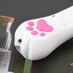 FelineJoy USB-aufladbares Katzenlaser-Spielzeug – Interaktives LED-Licht mit 4 Mustern