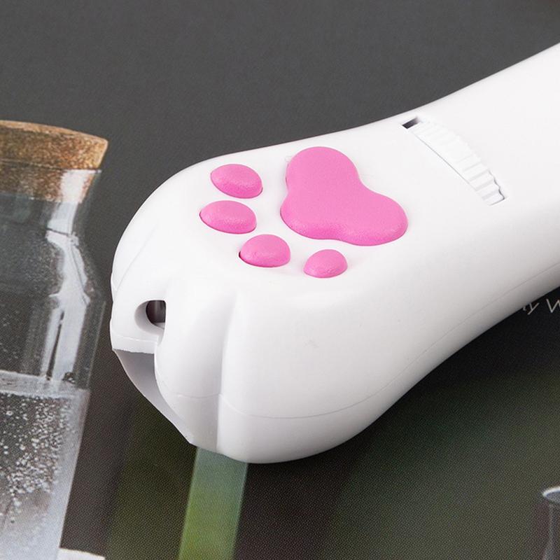 FelineJoy USB-aufladbares Katzenlaser-Spielzeug – Interaktives LED-Licht mit 4 Mustern