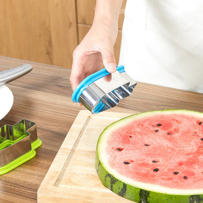 Einfacher kreativer Wassermelonen-Schneider