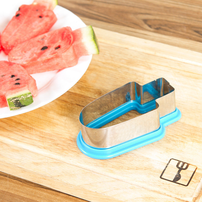 Einfacher kreativer Wassermelonen-Schneider