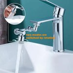 Flexibler Wasserhahn-Aufsatz mit 1080° Drehfunktion