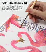 Precision Brush Set for Art Lovers and Professionals