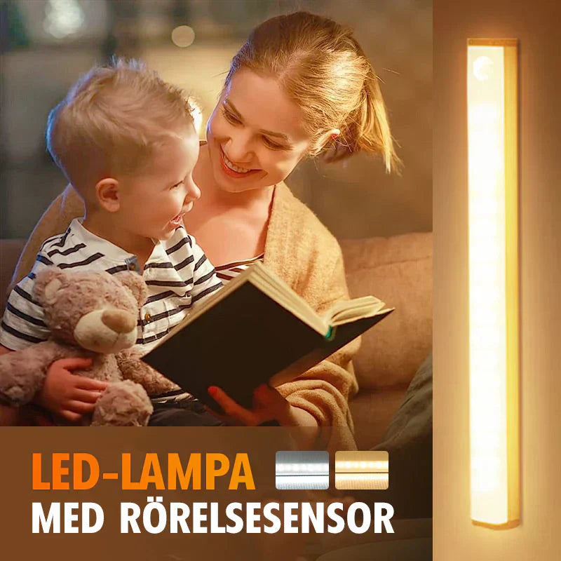 Bewegungsgesteuerte LED-Leuchte mit Magnetbefestigung