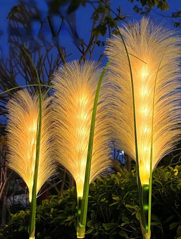 Elegante Rattan-Gartenleuchte - NaturLicht