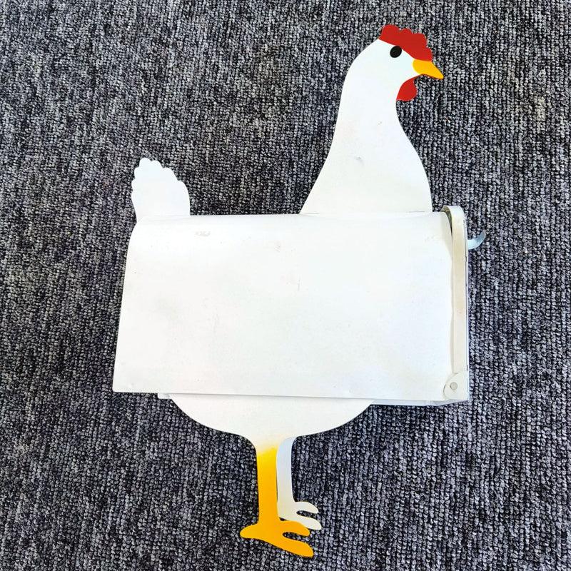 Country Life Mailbox | Charming Design | Weatherproof Metal | 20x20x10 cm