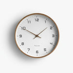 Elegante Holz Wanduhr - Zeitloses Design ohne Geräusche