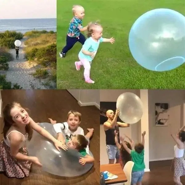 2 für 1 Angebot | Aufblasbarer Sprungball – Mit Wasser füllen & wild hüpfen