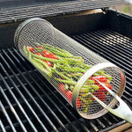 Praktischer Grillkorb aus Edelstahl – Gleichmäßiges Grillen, Einfache Reinigung