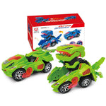 Transformationsspielzeug Dino-Auto mit Licht und Geräuschen