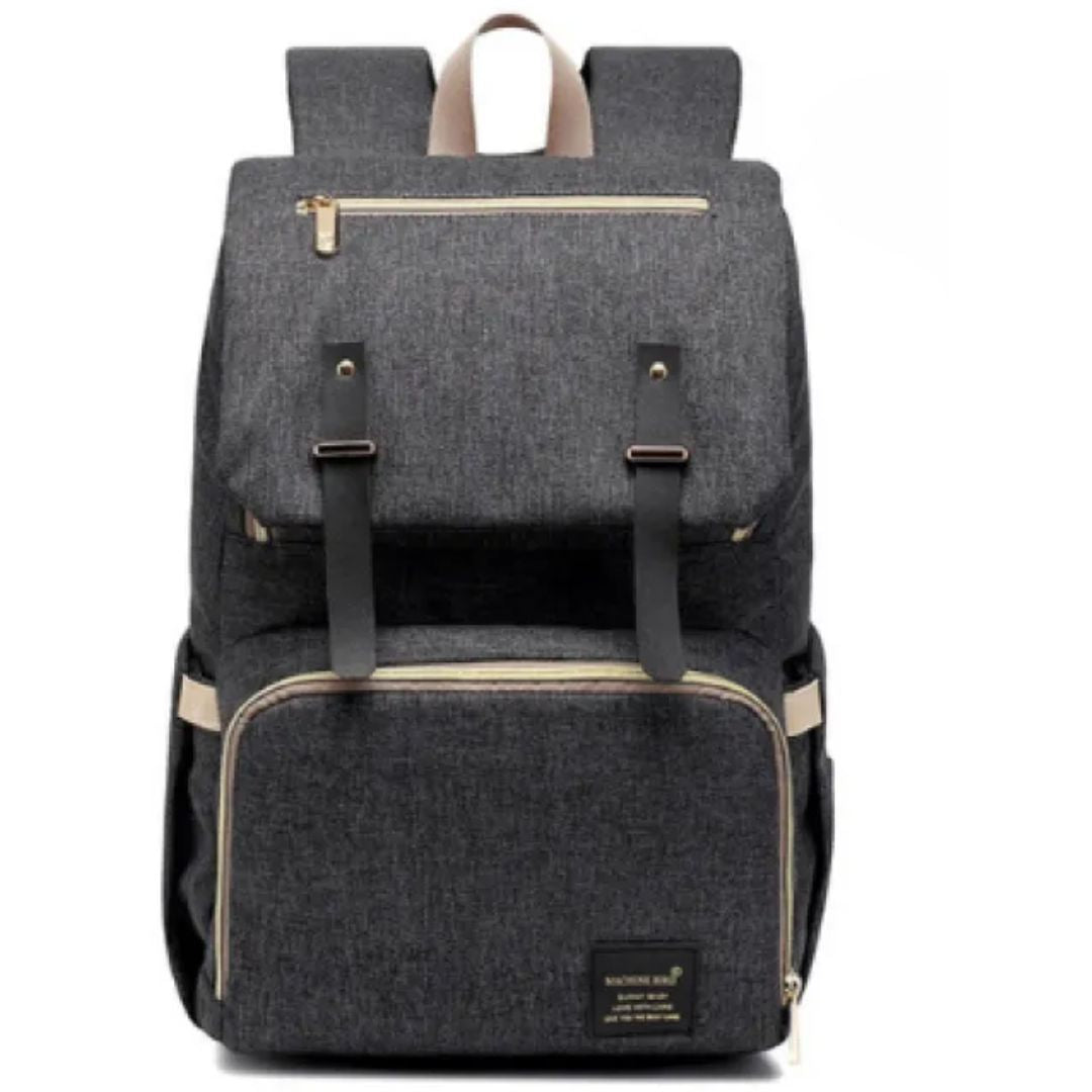 Babywickelrucksack mit USB – Rucksack für Flaschenwärmer und Ladefunktion