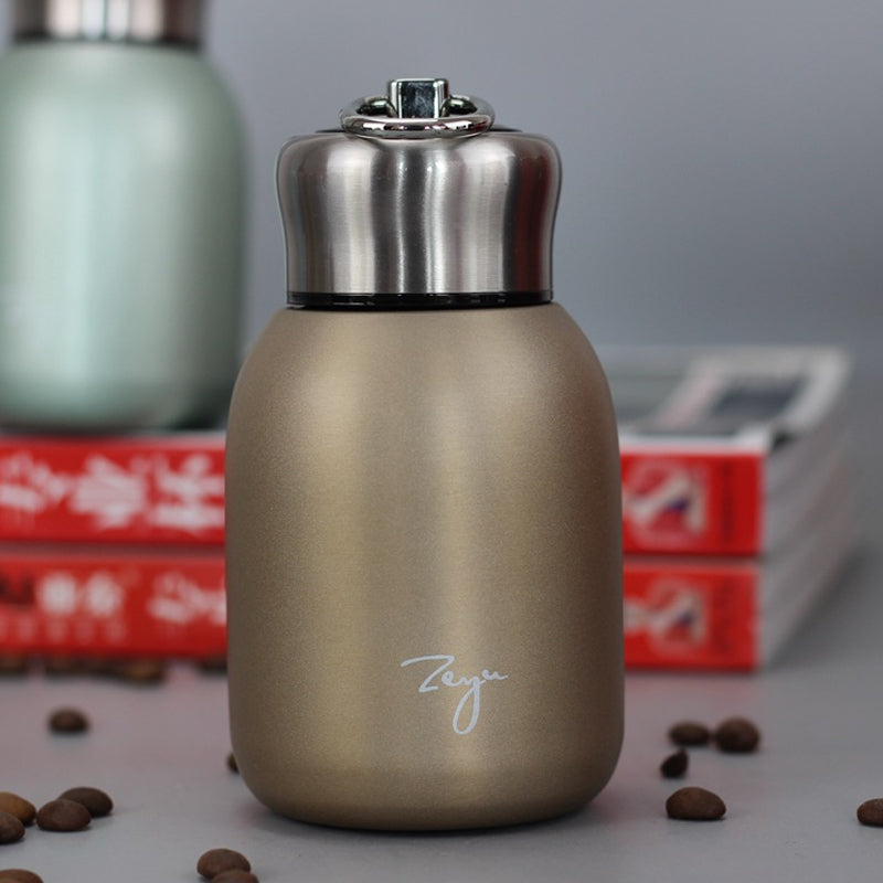 Kompakte Edelstahl-Isolierflasche | ThermoGenie