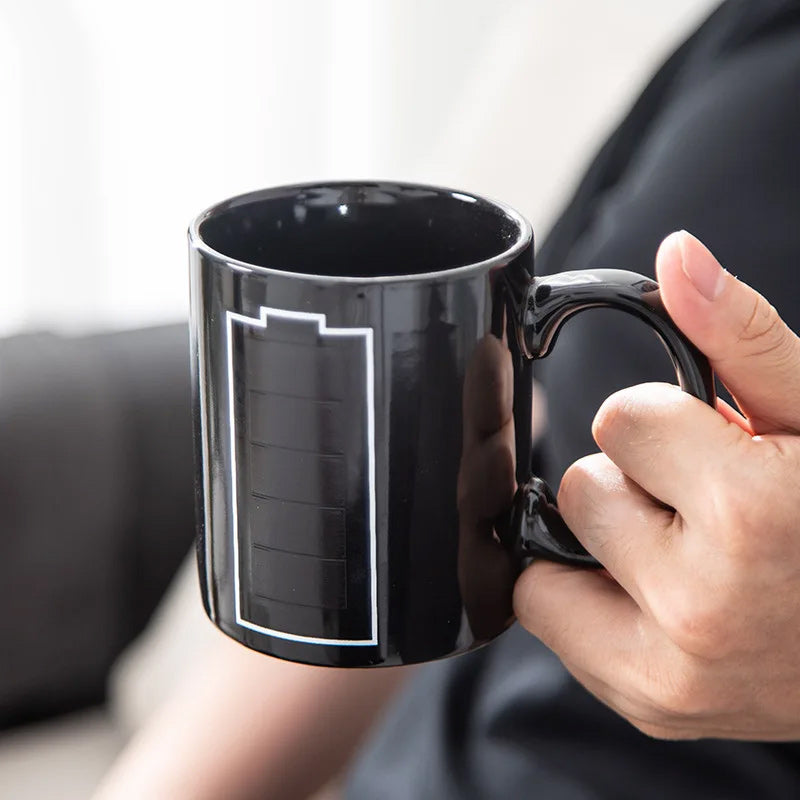 Farbwechselnde Tasse mit Batterie