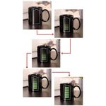 Farbwechselnde Tasse mit Batterie