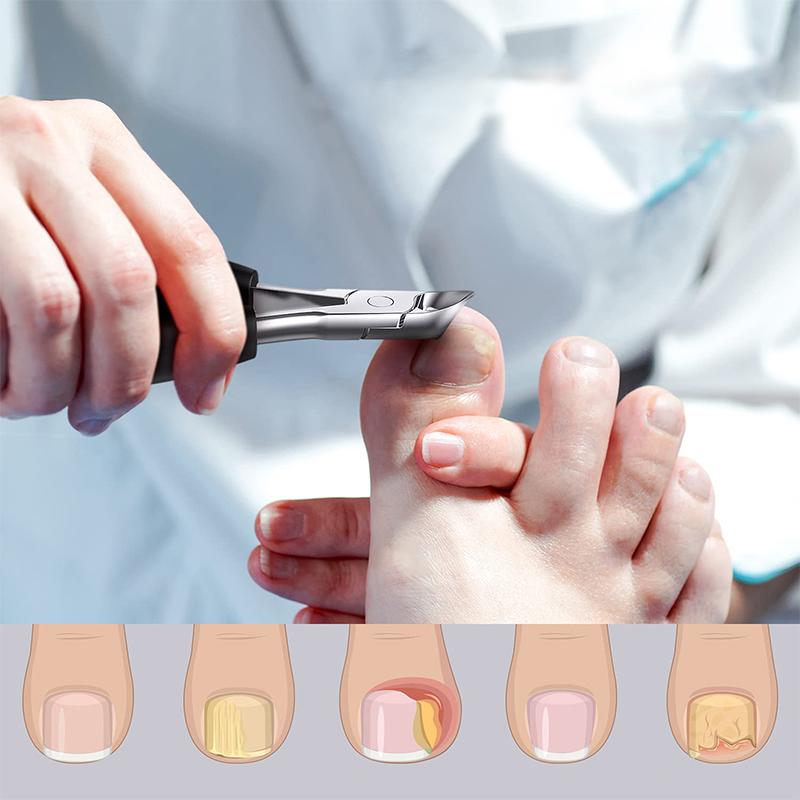 Präzises Nagelpflege-Set aus Edelstahl für starke Nägel