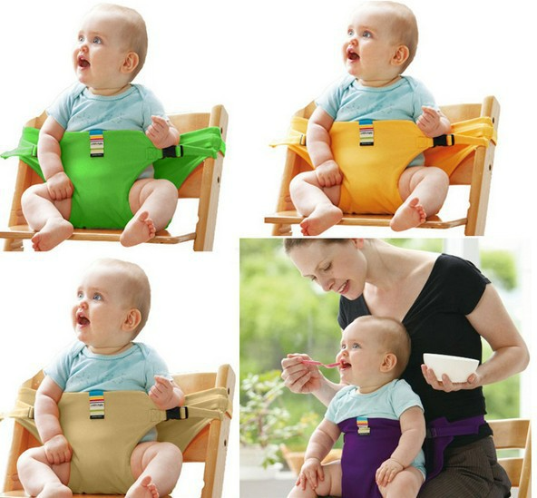 Verstellbarer und bequemer Hochstuhl-Sitzgurt für Babys – Sicheres Füttern