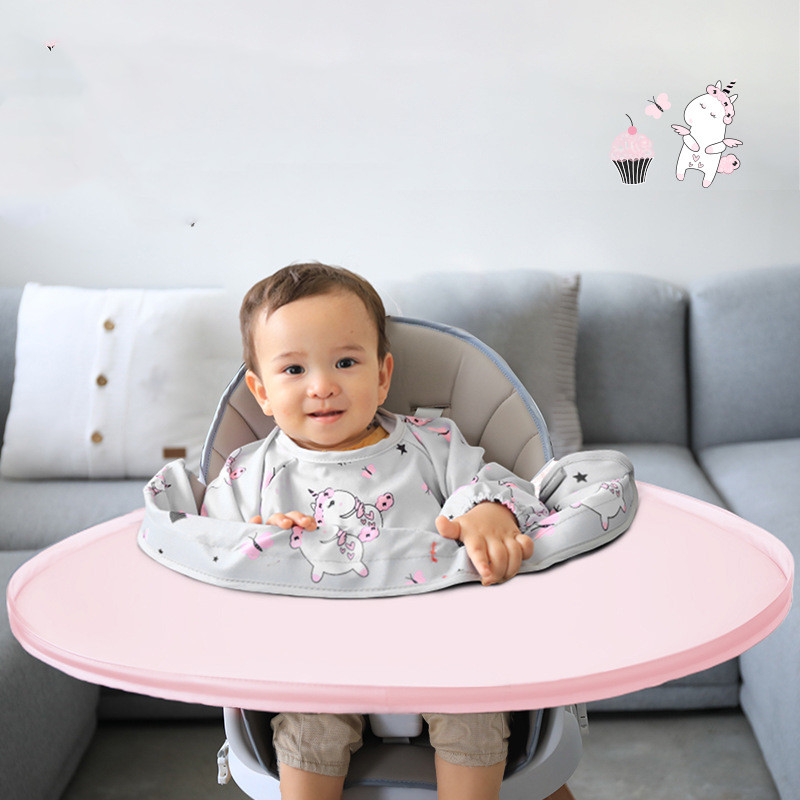 Wasserdichtes Baby-Lätzchen mit Tischschutz – Rundum-Schutz für Hochstuhl