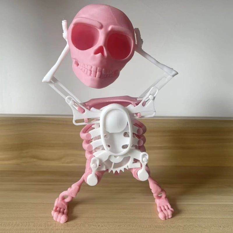 3D Totenkopf Spielzeug zum Tanzen und Schwingen