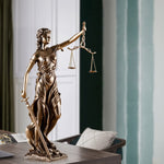 Elegant Statue of Justice – Symbol of Fairness and Order