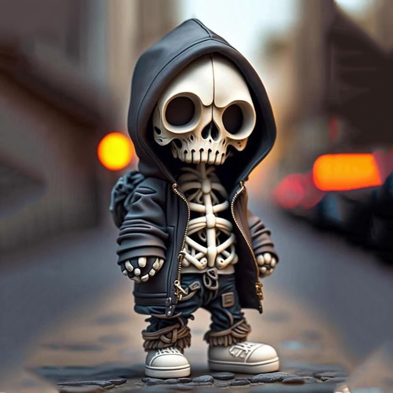 Moderne Schädel-Skulptur | Kunstvolle Deko für Ihr Zuhause