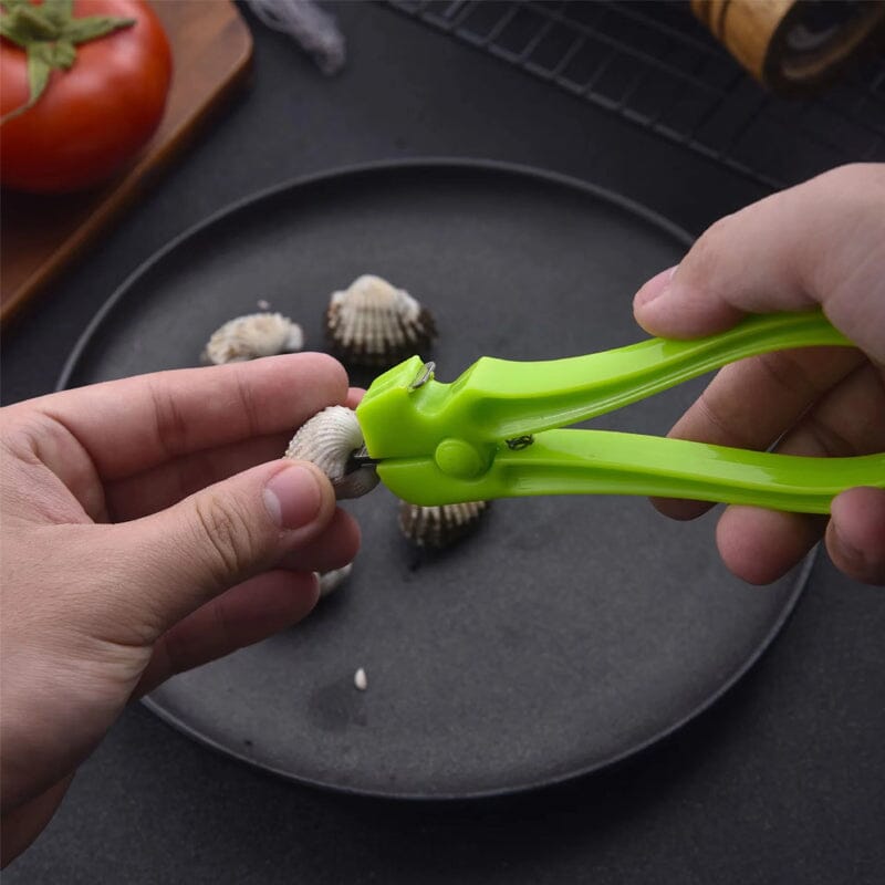 Praktische Muschelzange für Küche und Gastronomie