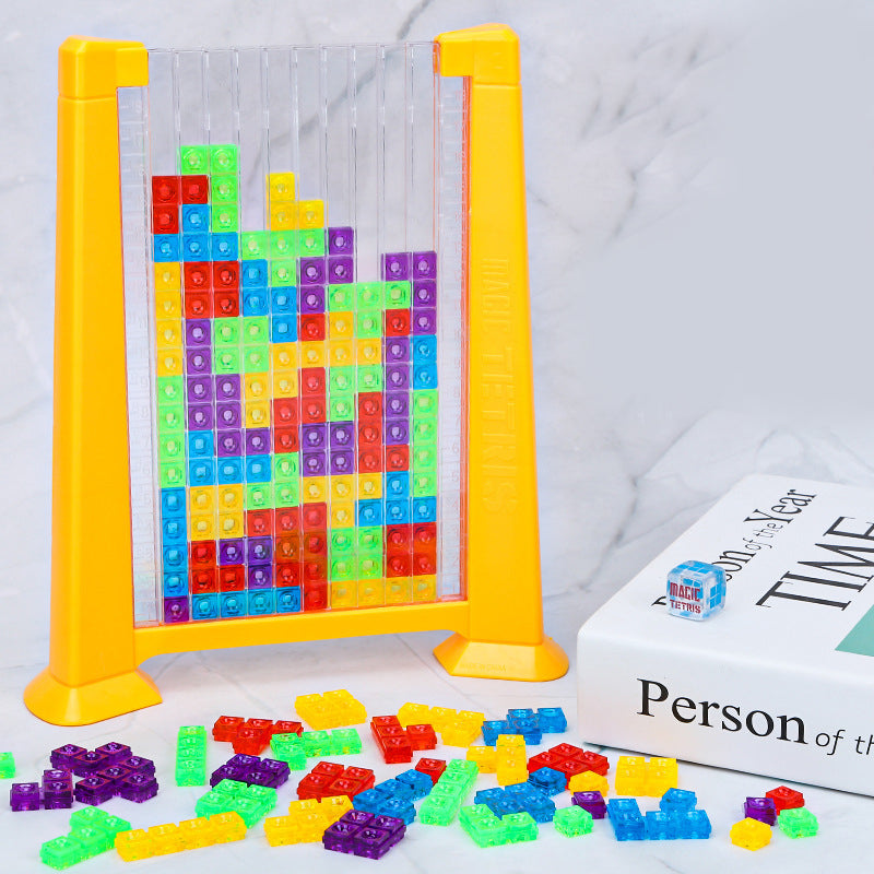 Puzzle aus Holz für Kinder - Spielzeug zum Fördern der Kreativität