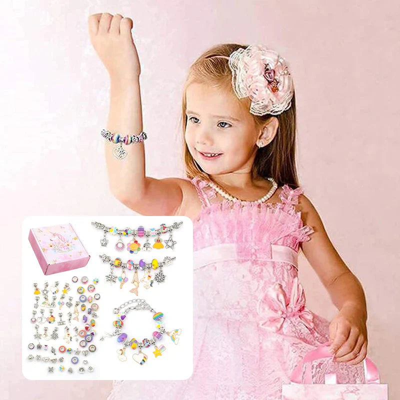Kreatives Set zum Basteln von DIY-Armbändern