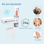 2-in-1 UV-Zahnbürstenhalter mit Desinfektionsfunktion