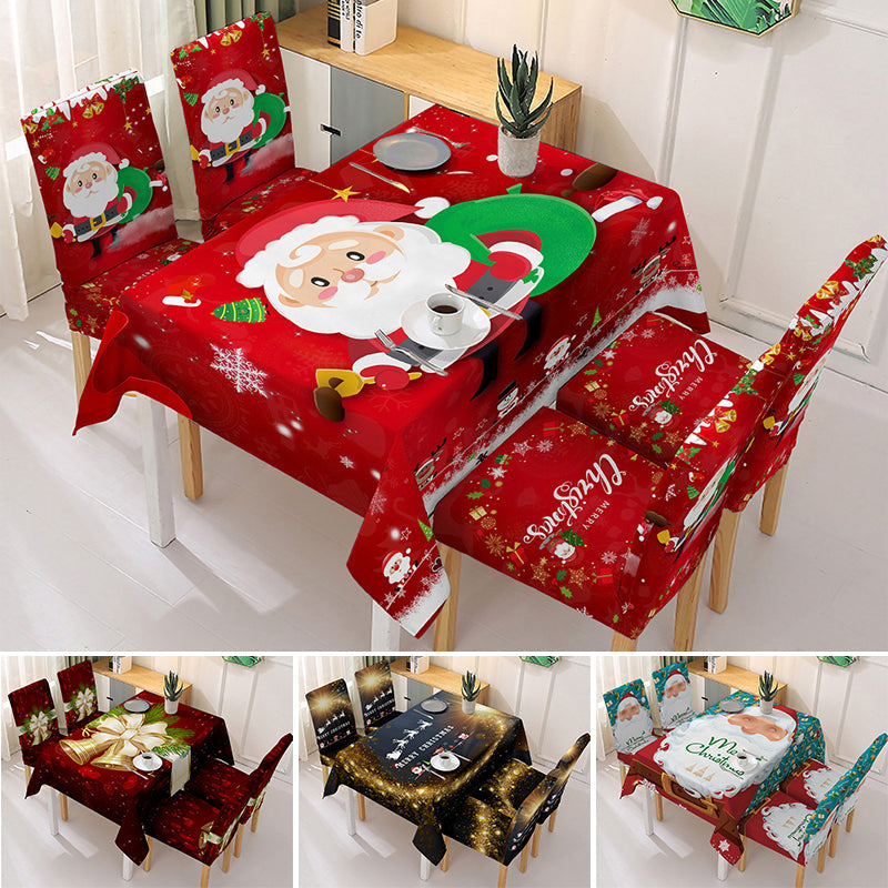 Weihnachtstischdecke aus nachhaltigem Material – Festliche Tischdecke