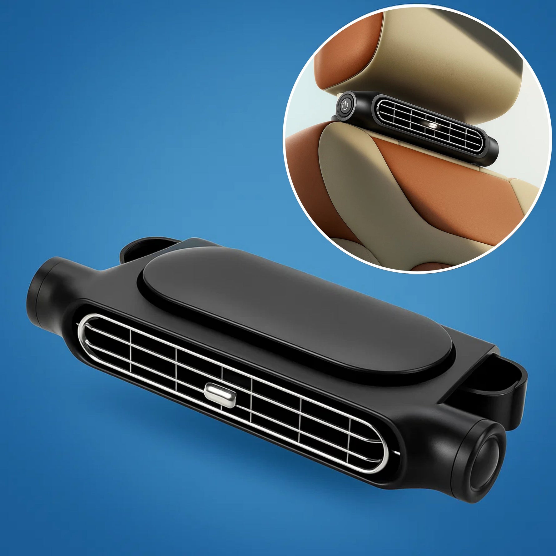 Frischer Fahrtkomfort mit dem USB-Autokühler – 3 Geschwindigkeiten