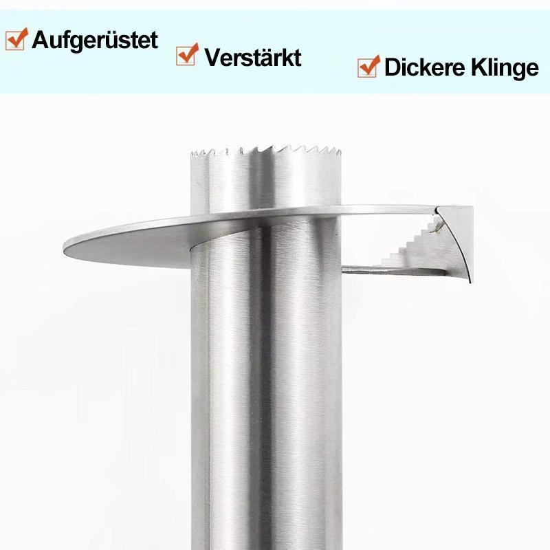Effizienter Ananasschneider mit Kernentferner