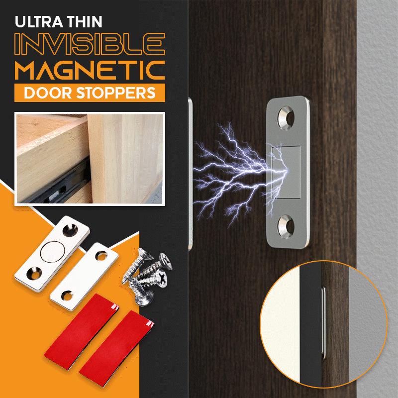 2 Stück Magnetische Türschließer für versteckte Türen