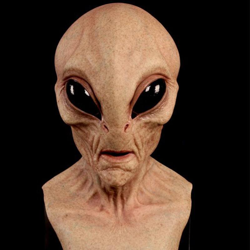 Futuristische Alien-Maske für unvergessliche Halloween-Verkleidungen