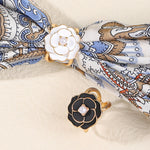 Eleganter Schalverschluss mit Glanz und Stil