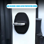 Schutzabdeckung aus Silikon für Autotürschlösser (4 Stück)