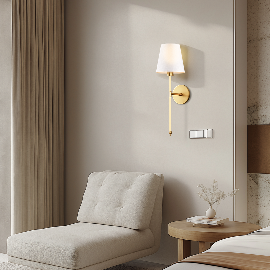 Kabellampe für die Wand mit Fernbedienung – Bohrfrei