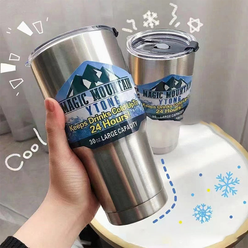 Isolierte Edelstahl-Trinkflasche | AquaPro