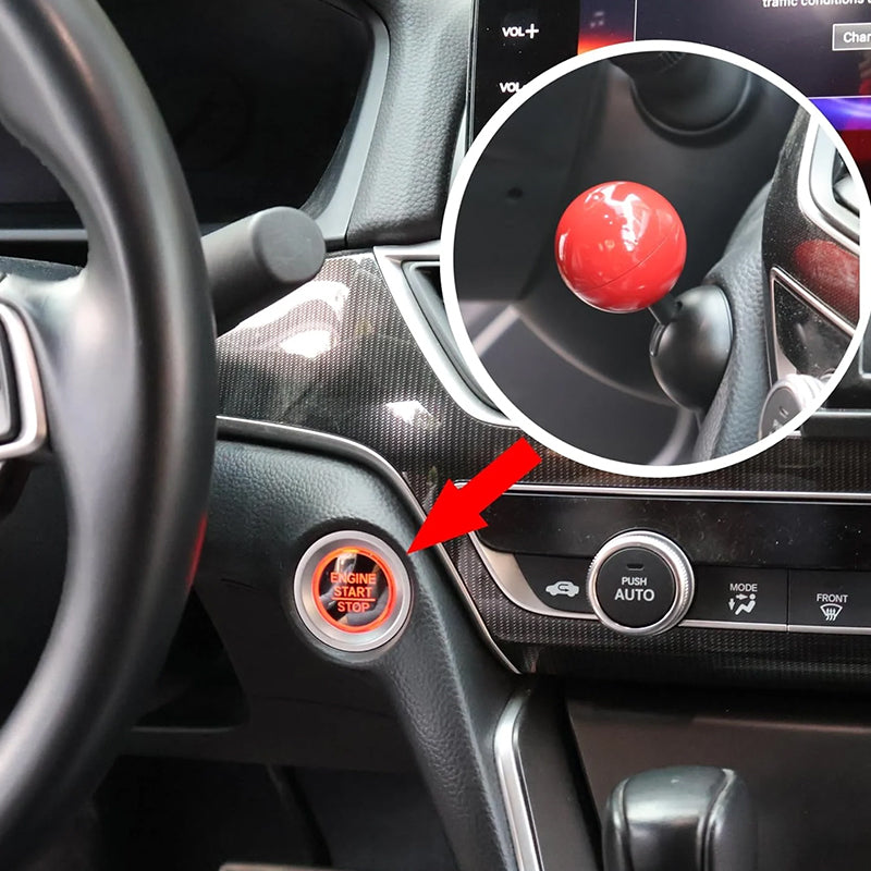 Start-Stopp-Schalter für Auto mit Joystick aus Vollmetall-Kugel