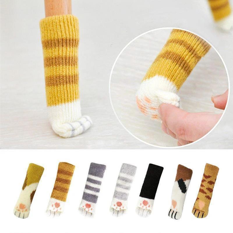 Stuhlsocken für Katzenpfoten