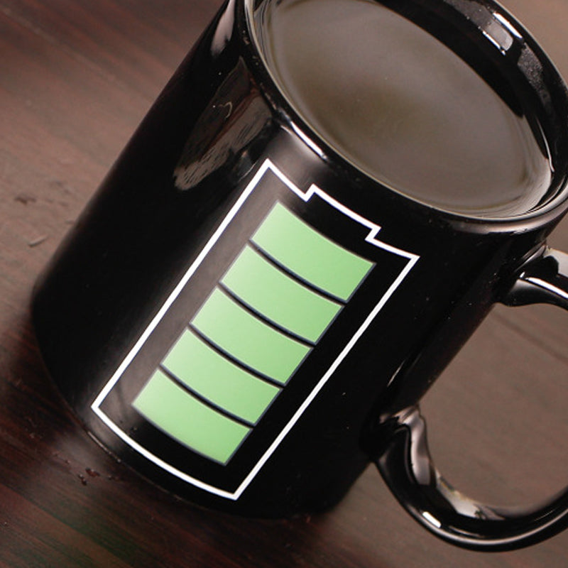 Farbwechselnde Tasse mit Batterie