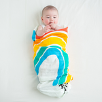 Wickeltuch aus Musselin und Babydecke für Neugeborene