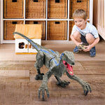 Ferngesteuertes Dinosaurier-Spielzeug mit Lichtern und Geräuschen
