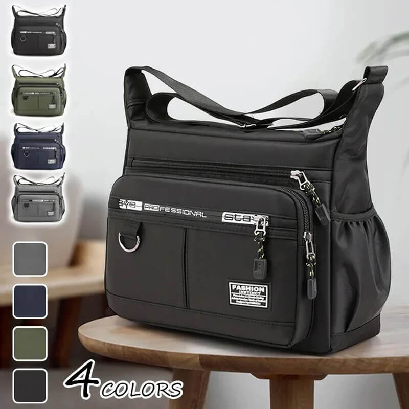 Aquaflex | Leichte, wasserfeste Schultertasche mit viel Stauraum